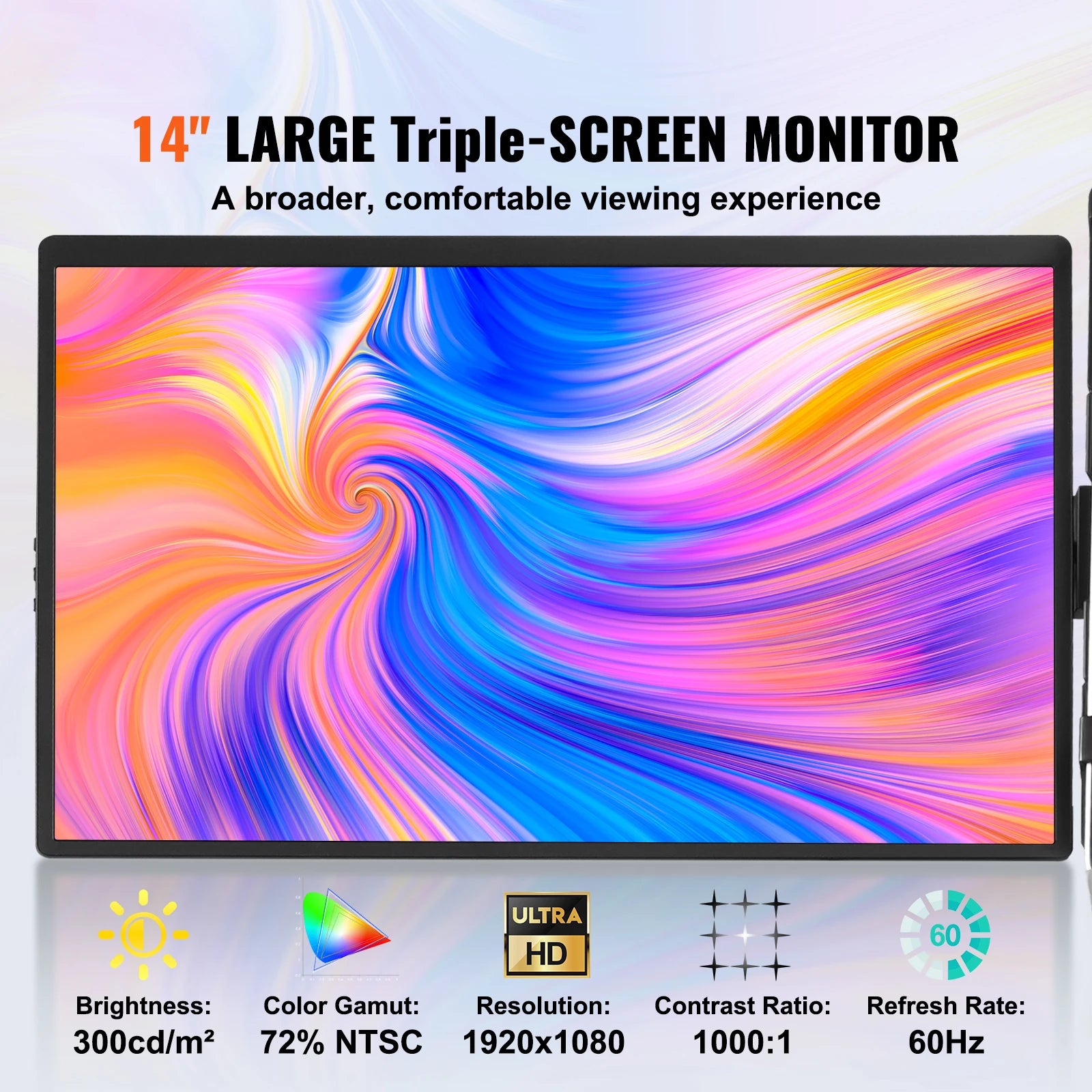ProView Portable Work and Play Monitor