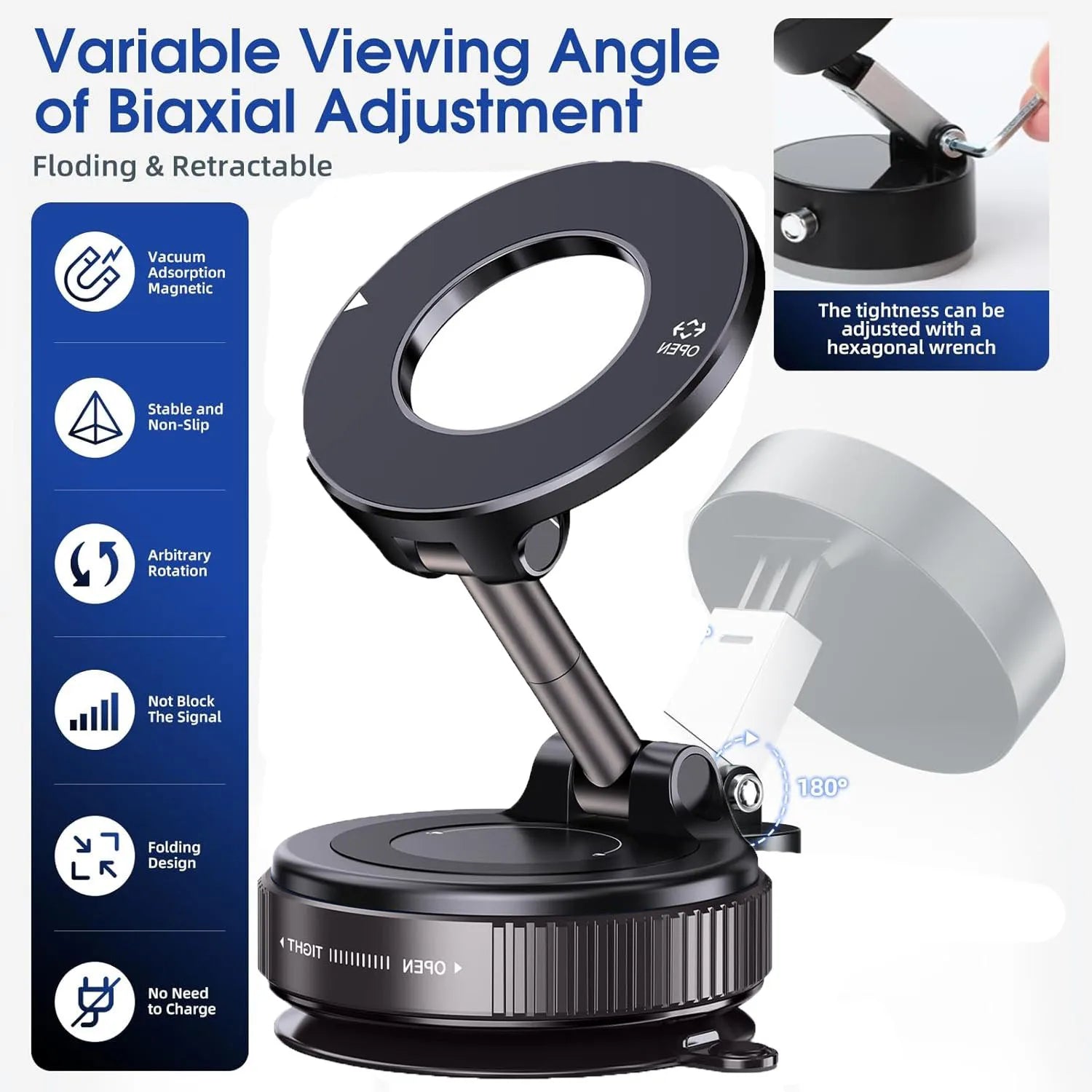 MagMount 360° Car Phone Holder