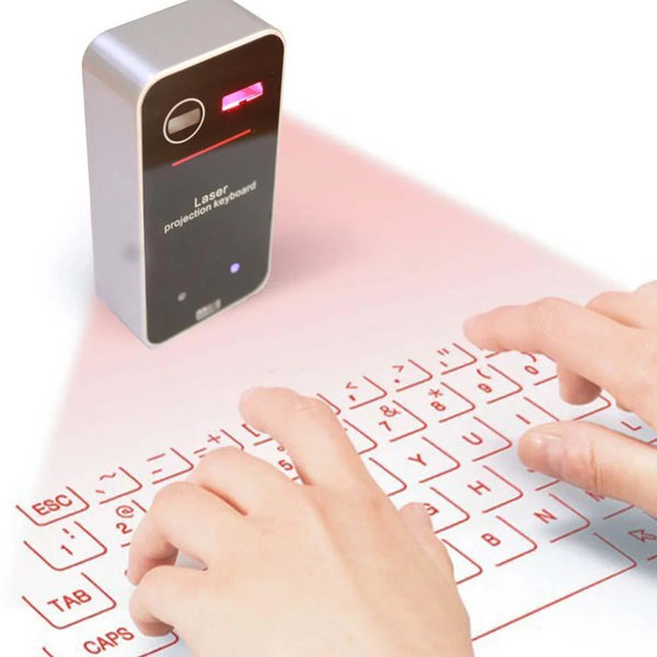 Pocket Laser Projection Keyboard