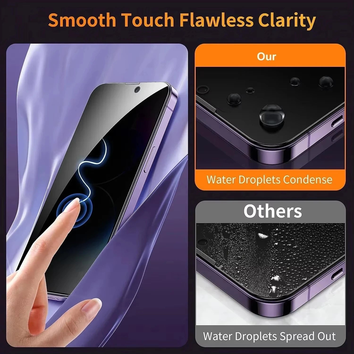 PrivateView Tempered Privacy Screen Shield